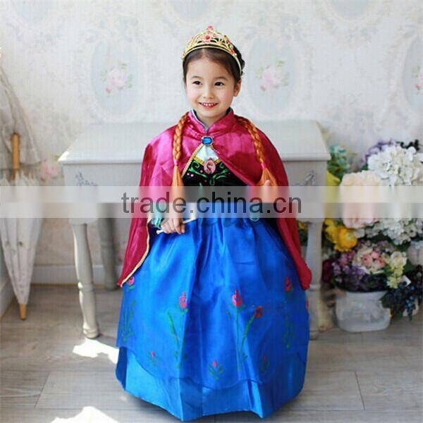 Hot Movie cosplay costume dress for girls evening dress latest dress designs for children