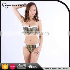 < OEM> new Image Full Size Transparent deep v cut thong Bikini Swimwear