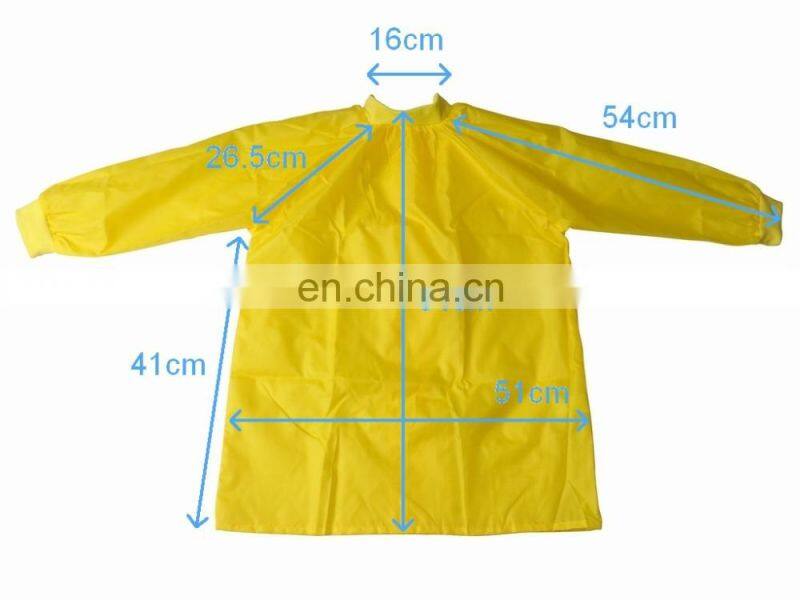 Yellow Colour 100% Polyester Kids Smock