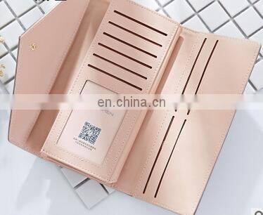 Fashion Envelope Women Wallet Multifunction Zipper Purse Phone Passport Cover Ladies Thin Wallet Coin Card Holder Purses Clutch