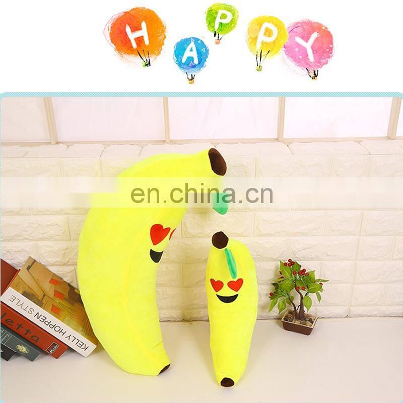 OEM Designs Whatsapp Emoji Stuffed Plush Canana Pillow