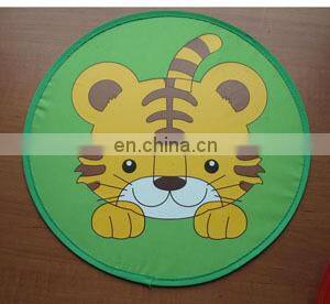 Wholesale Supplier Nylon Foldable Hand Fans 190T Flying Frisbee