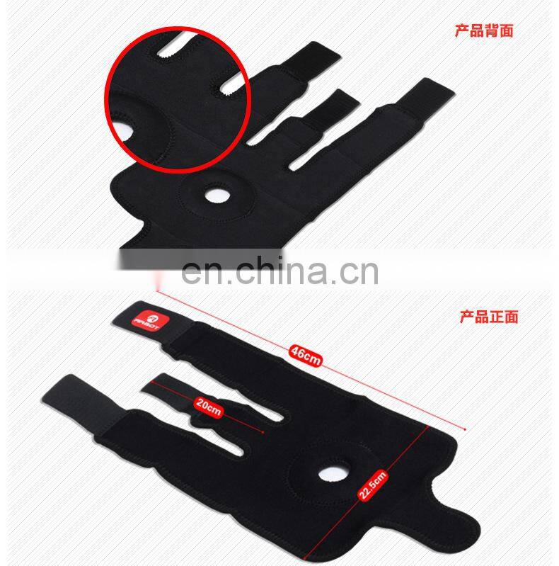 Knee Support, Open-Patella Stabilizer with Adjustable Strapping & Extra-Thick Breathable Neoprene Sleeve#DS-02