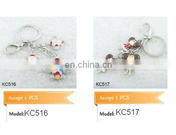 New Hot Selling Personalized Gold Antlers Pendant Keychain