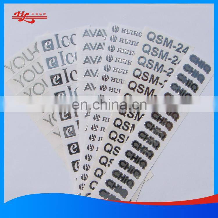 Quality Assurance custom metal labels