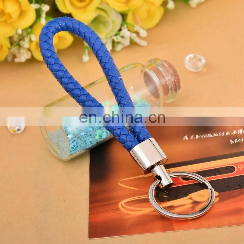 2016 Newest Style Simple Style High Quality Woven Rope Keychain