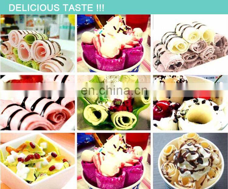 Big pan Cold Ice Pan Machine Fry Fried Ice Cream Machine