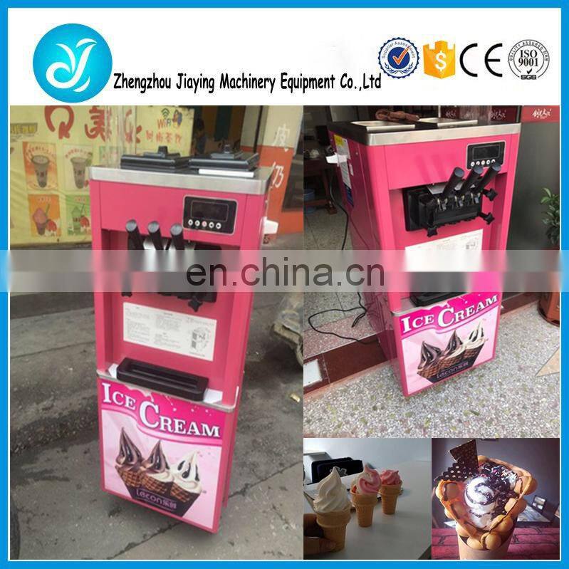 Air pump soft ice cream machine/icecream making machine