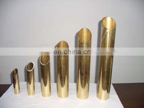 copper for air conditioners H62 CuZn40 brass tube