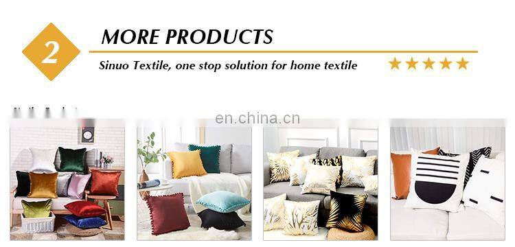 Latest design bright colored polyester cushion cover indian cushion covers