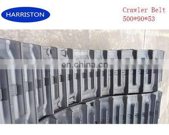 High Quality Crawler Belt For Kubota Harvester DC70 500*90*53