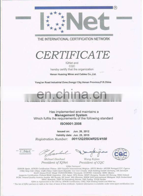 Good quality Russian cable VVG Hot Exporting