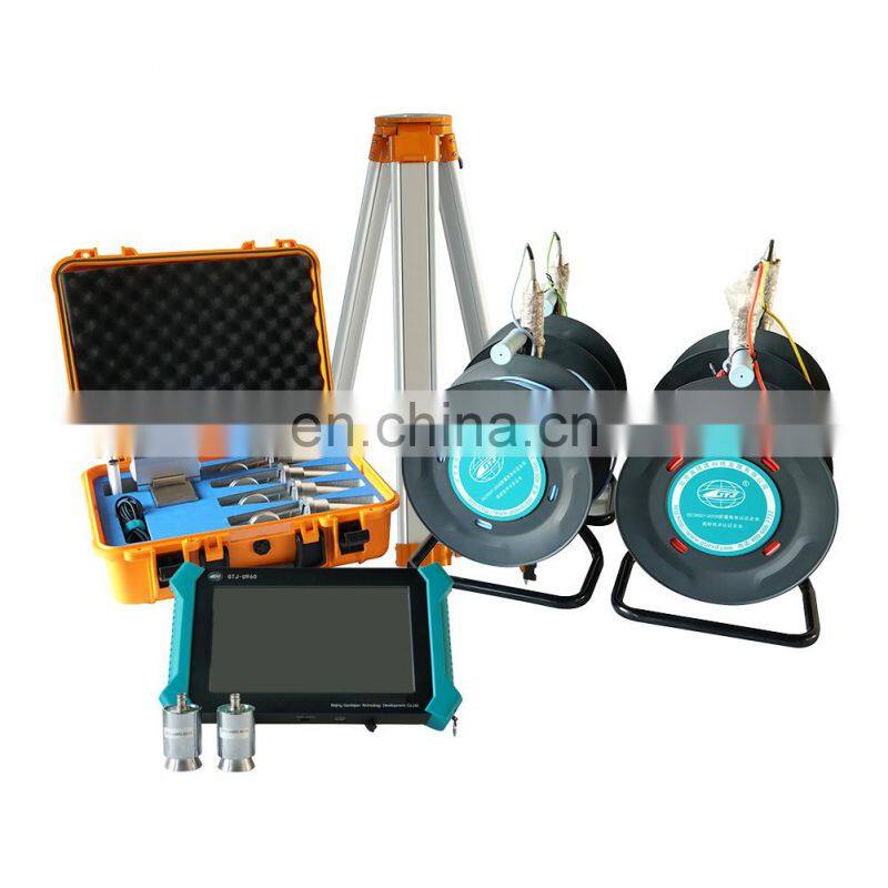 Cross hole ultrasonic analyzer  for concrete