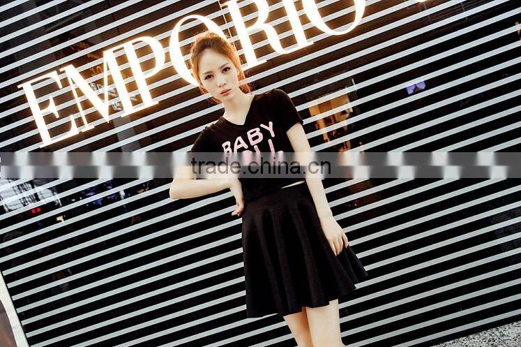 2015 Latest Fashion Lady Pleated Mini Skirt for Women