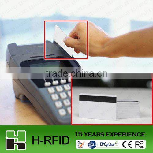 2012 China magnetic blank stripe card factory quality