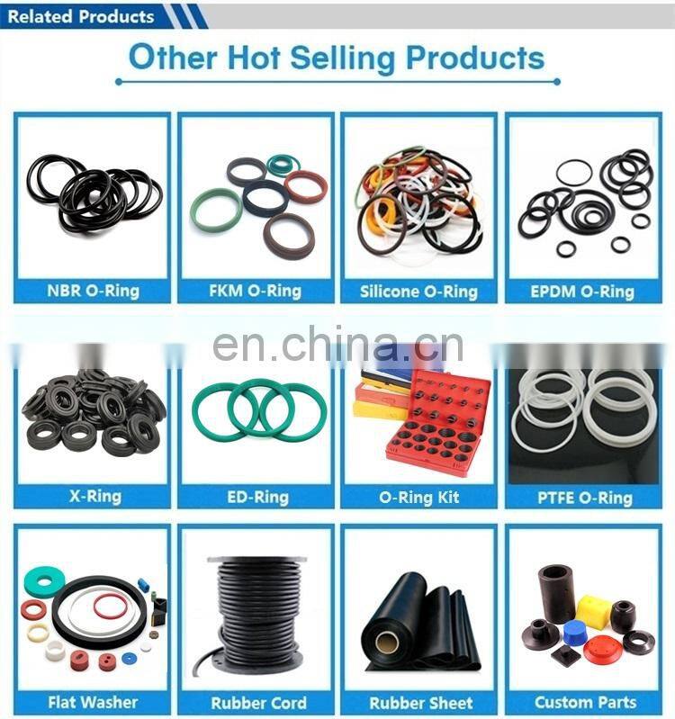 Free Samples Custom Accpeted Different Silicone Colored Rubber O Ring