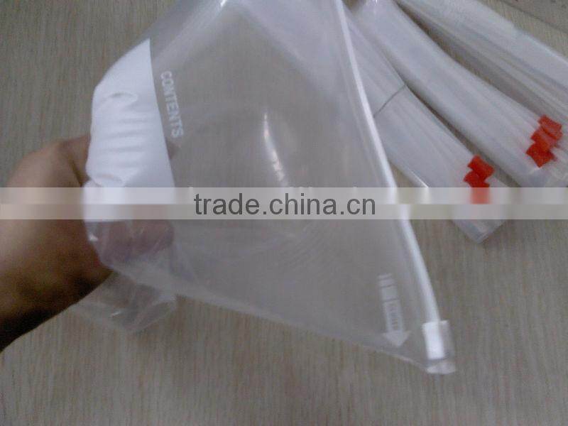 printed plastic slider bags