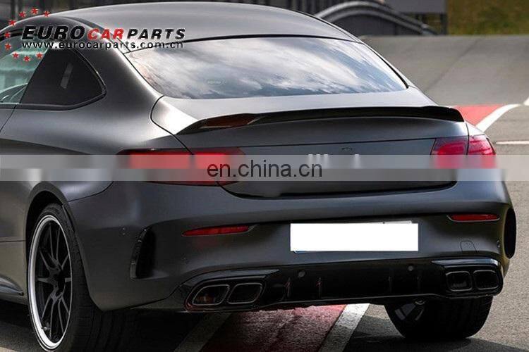 High quality rear diffuser with tips for C-CLASS w205 c63 2019~ back bumper diffuser