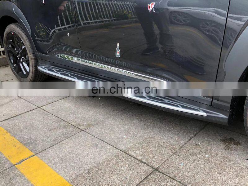 auto parts nerf bars side alustep minium alloy running board for Hyundai ENCINO