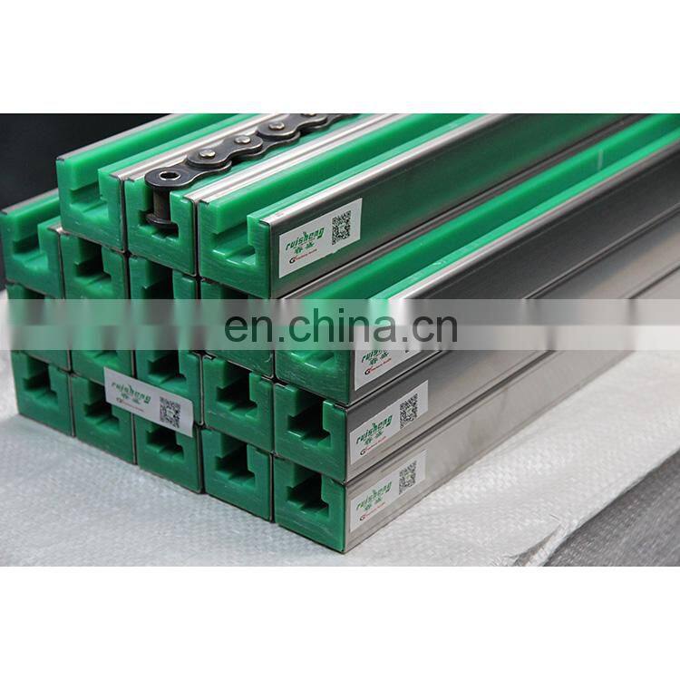 Oem Custom Length Size Wear Resistant Sliding Door Track Rail Nylon Plastic Chain Guide
