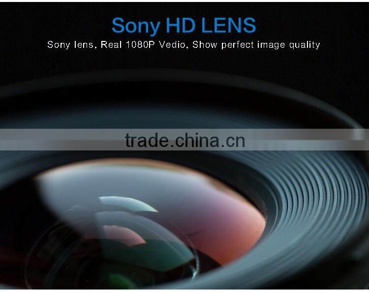 GPS FULL HD Sony lens Car video recorder (DVR) mini dash cam G-9608 with GPS locator