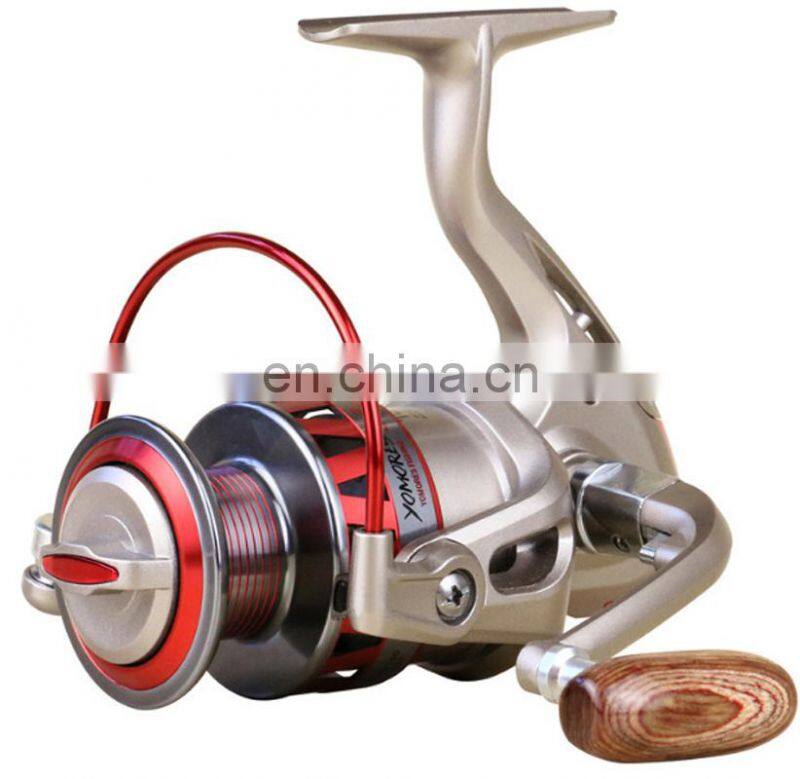 Spinning Fishing Reel 1000-7000 Series Metal Wheel 5.5:1 10BB + 1 Bearing Balls Spinning CARP FISHING REEL
