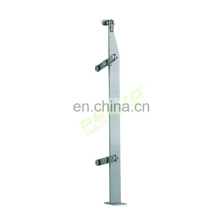 Wholesale 304 316 Inox Balcony Inox Luxury Glass Clamp Railing Balustrade Factory China