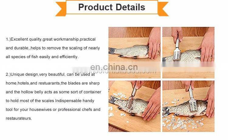 Kitchen Gadgets Tools Cleaning Fish Scale Scraper Remover
