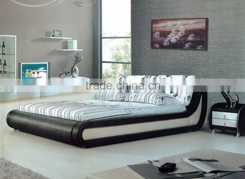 2016 Top fashion leather bed