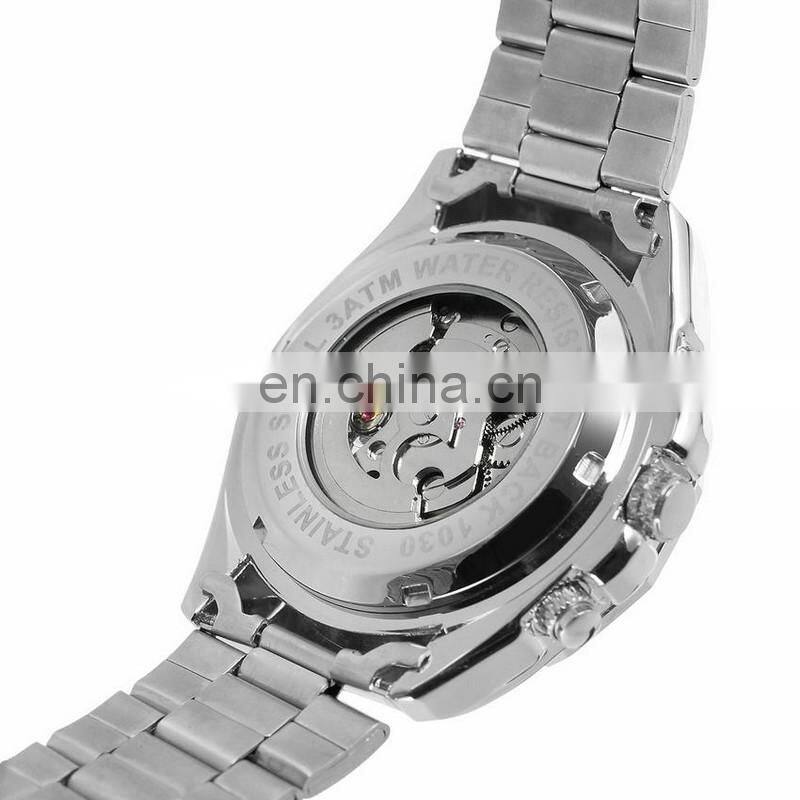 Forsining 1030 China Supplier Automatic Mechanical Watches For Men Watch Band Stainless Steel