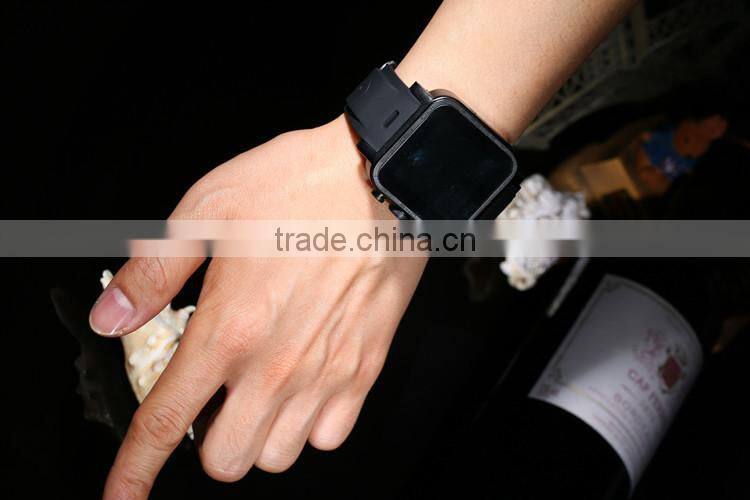Anti lost wifi smart bracelet watch for smart phone with pedometer A8