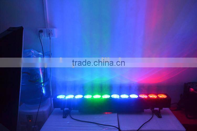 12pcs 18w dj led washer wall stage lighting