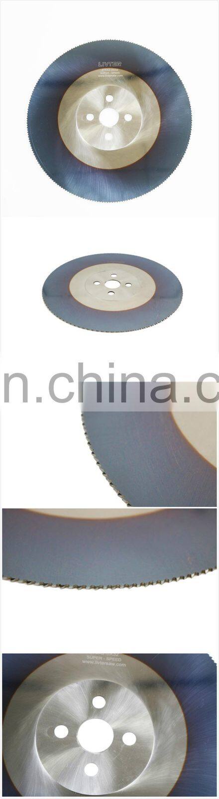 LIVTER hss saw blade pipe cutting hss circular saw blade for metal cutting hss circular saw blade