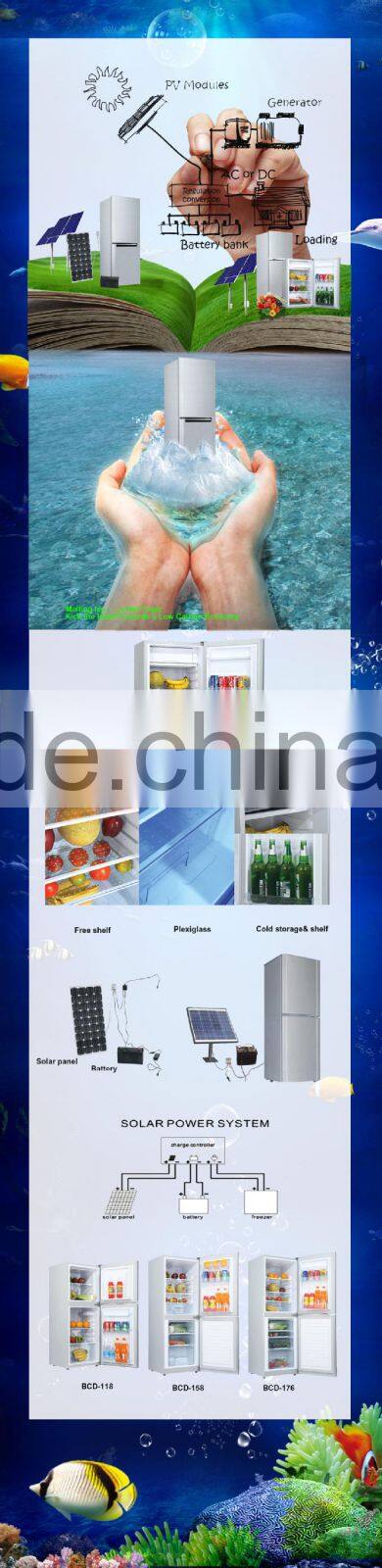 Single Door Refrigerator Solar DC 12V Refrigerator