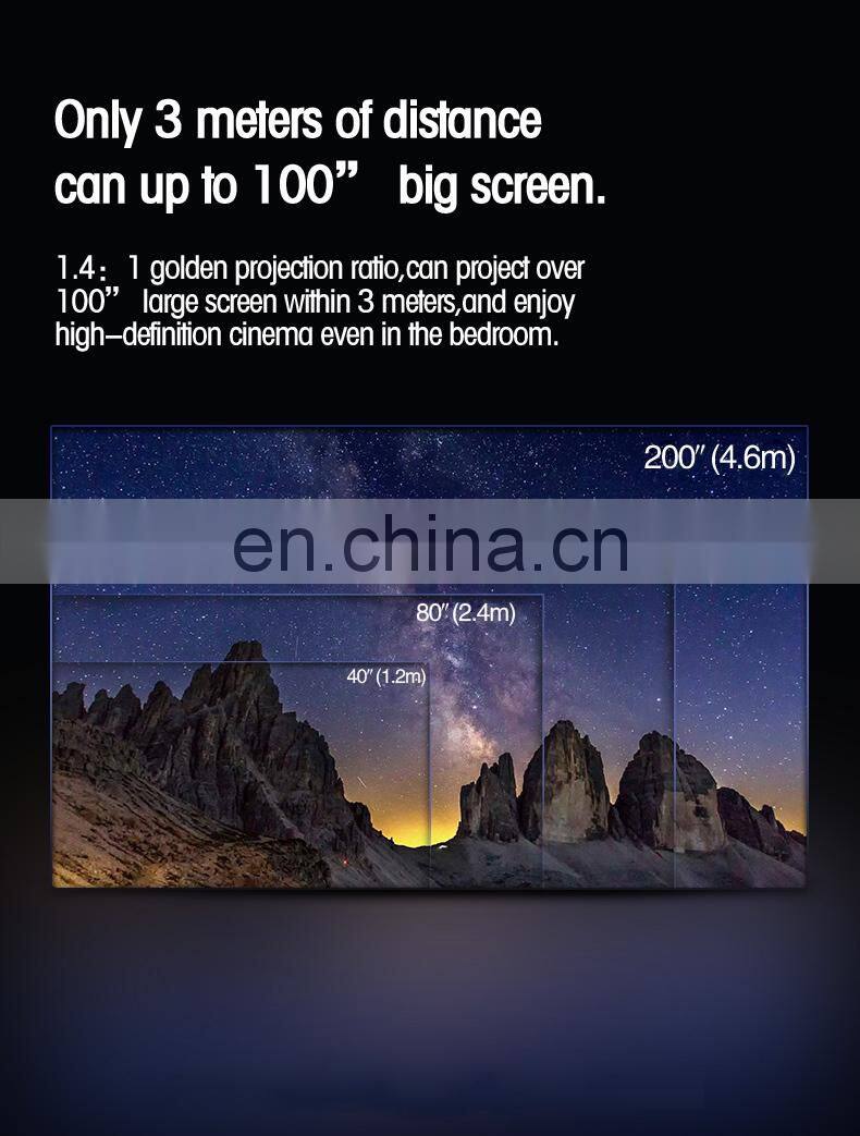 UNIC T10 Mini Portable Projector 3500lms 1280*720 Full HD LED Home Cinema Miracast/Airplay Projector1080p