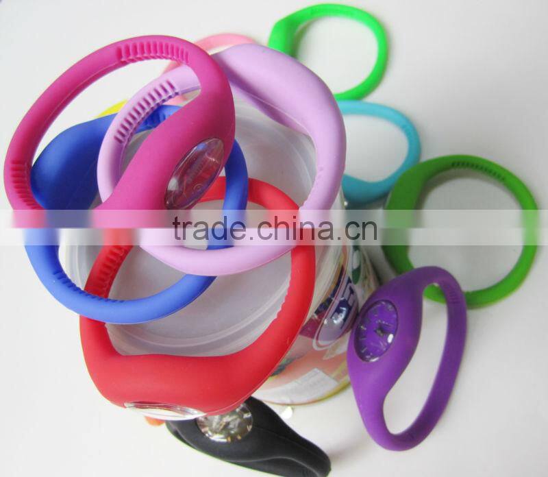 custom and fashionable silicone energy watch