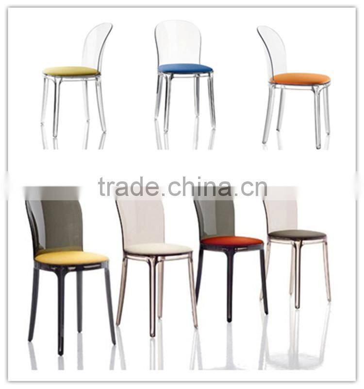 factory supply clear acrylic banquet chair for dinner party