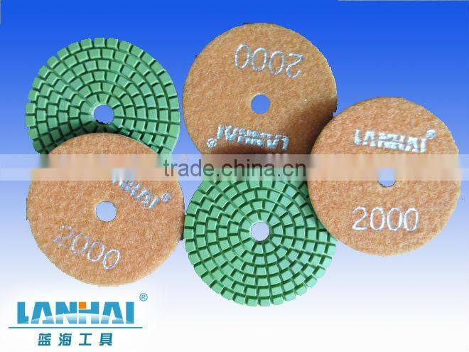 Polishing pad for sander
