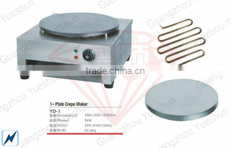 hot selling High quality professional electric crepe machine manufacturers non-stick plate