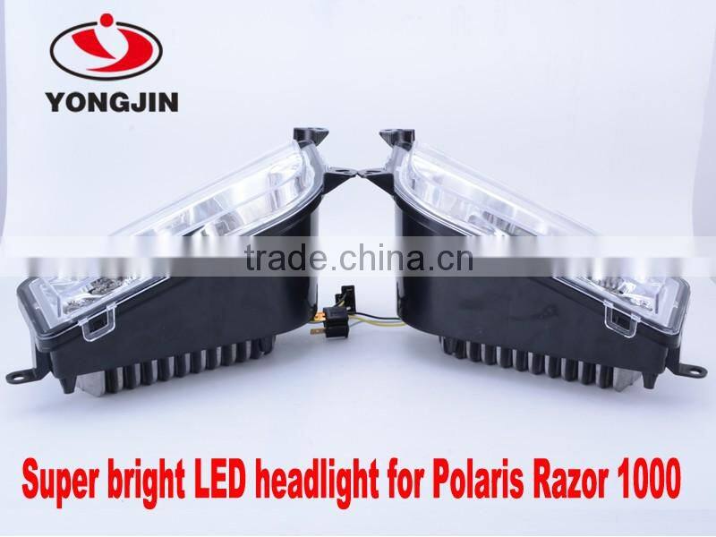 High Intensity Spot LED Headlight Fit For Polaris RZR XP1K RZR 1000 RZR900
