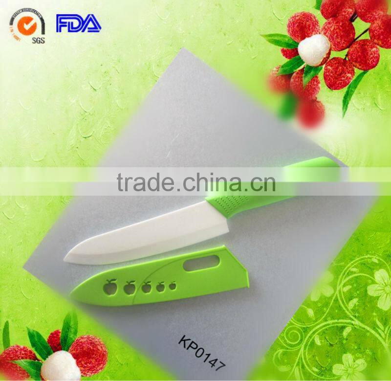 high quality 6 inch ceramic knife with sheath