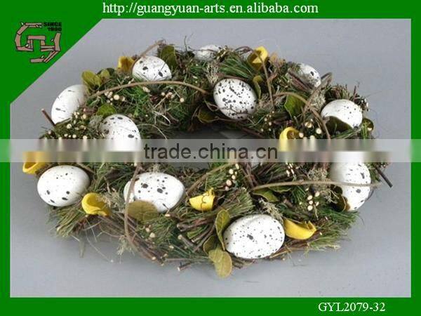 2013 decorative Easter egg wreath home decoration