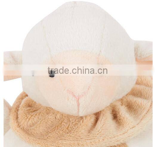 2015 baby soft sheep toy stuffed baby plush toy lamb/ plush sheep baby ball