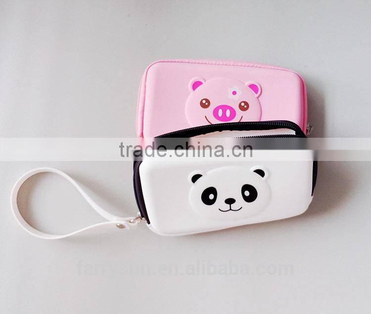 Promotional cheap jelly zipper coin purse