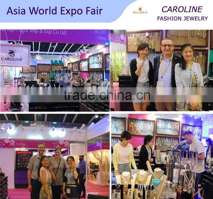 Bridal Jewelry Elegant Diamante Fashion Pearl Chain Necklace