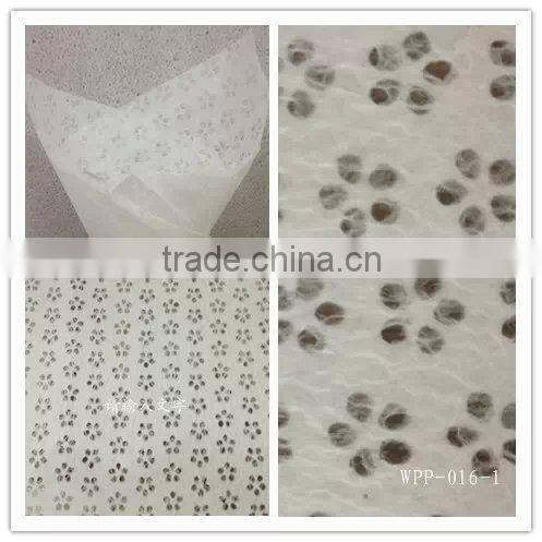 plum blossom pattern water-fall flower wrapping paper/light purple