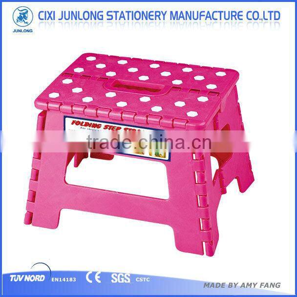 SGS CERTIFICAT PLASTIC FOLDING STOOL