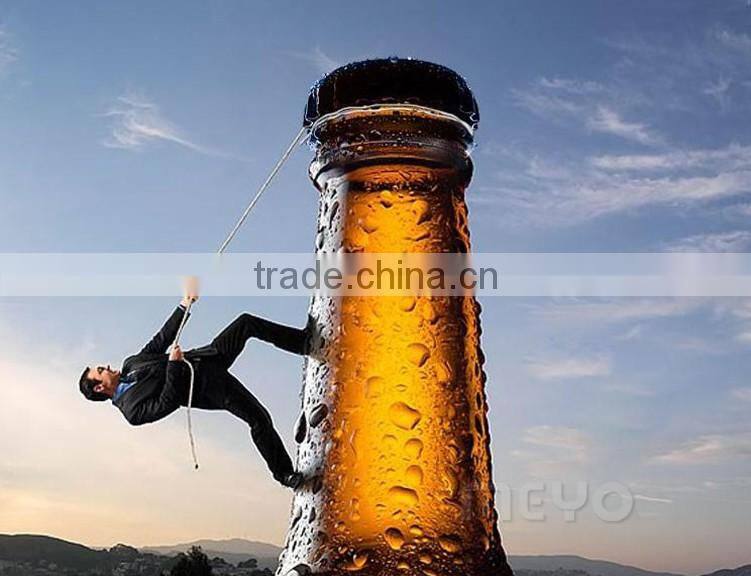 New fashion stainless steel wine bottle opener with PVC coated