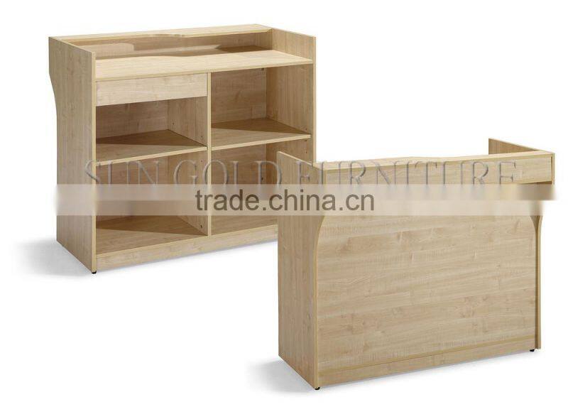 Checkout counter wooden display counter cash counter(SZ-WDR016)