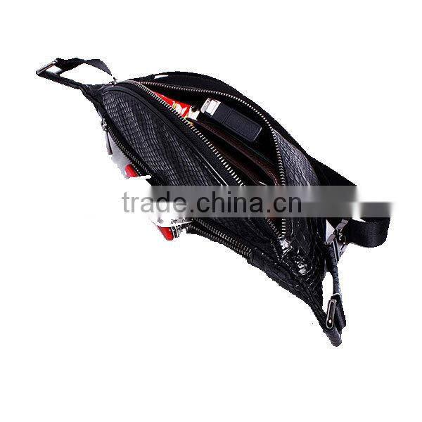 The high quality men leather hip bag belt wholesale